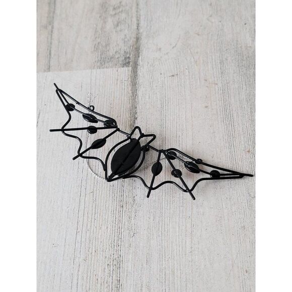 Hanging wire bat Halloween ornament wing vampire - Picture 6 of 6